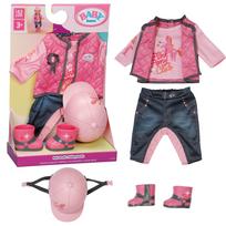 Drabužių lėlei rinkinys Zapf Creation Baby born Riding Outfit 839508, rožinė sp.