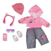 Drabužių lėlei rinkinys, su priedais Zapf Creation Baby born Cool Girl 840009, įvairių spalvų