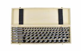 Spiralinis medžio grąžtas, rinkinys AWTools AW40398, medienai, sraigtinis, hex, 10-20 mm x 46 cm