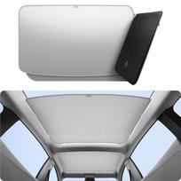 Spigen Tesla automobilio stogo skėtis nuo saulės, juodas – Tesla Model 3