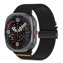 TECH-PROTECT NYLON CLASP SAMSUNG GALAXY WATCH ULTRA 1 / 2 2024-2026 (47 MM) JUODAS