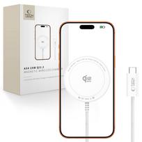 TECH-PROTECT A54 MAGNETINIS MAGSAFE BELAIDIS ĮKROVIKLIS 25W QI2.2 BALTAS