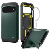 SPIGEN TOUGH ARMOR MAG MAGSAFE DĖKLAS GOOGLE PIXEL 11 ABYSS GREEN