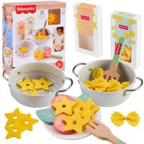 Fisher-price virtuvės aksesuarai GAMINIMAS – MAKARONŲ rinkinys 31 dalis ZA6724