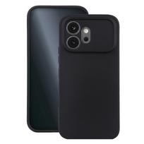 Matinis TPU dėklas Honor 600 juodas
