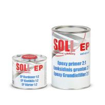 SOLL Epoksidinis gruntas su kietikliu, juodas 1.5ltr