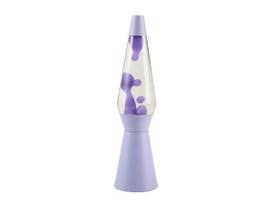 iTotal - Spaceship Lava Lamp - Pastel Purple - 40 cm