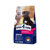 CLUB 4 PAWS PREMIUM DIDELIŲ VEISLIŲ ŠUNIUKAMS „VIŠTA“. PILNAVERTIS SAUSAS MAISTAS 14kg. 14 kg
