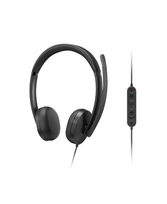 Lenovo Wired VoIP Headset 5000 (Teams) | Built-in microphone | USB Type-A, USB Type-C | Black
