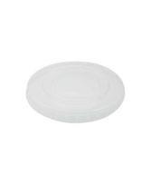 Vienkartinis dangtelis 110 ml padažo indeliui, skaidrus, PET, 100 vnt.