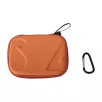 Kameros krepšys - Sunnylife OA5-B893-C for OSMO Action 5/4/3, PU oda, oranžinė