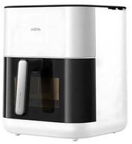 Prekė su pažeista pakuote. Karšto oro gruzdintuvė Mova FD10 Pro, balta sp./sidabro sp., 1800 W, 6 l