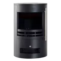 HOMCOM LED elektrinis židinys su liepsnos efektu 900/2000W 41x41x64,5cm