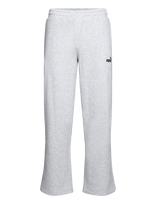PUMA - Ess Small No. 1 Logo Comfort Straight Pants Fl Op - Sportinės kelnės - Pilka