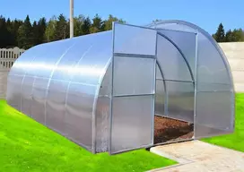 3x6 šiltnamis AGRO sustiprintas, 8 mm