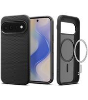 Matinis juodas dėklas Google Pixel 11 Pro telefonui "Spigen Liquid Air MAG Magsafe"