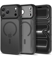 Matinis juodas dėklas Apple iPhone 17 Pro / 18 Pro telefonui "Tech-Protect MagPrime Magsafe CC"