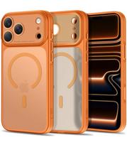 Oranžinis dėklas Apple iPhone 17 Pro / 18 Pro telefonui "Tech-Protect MagPrime Magsafe CC"