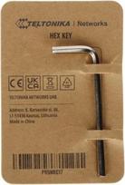 Teltonika Hex Key 19 x 53 x 2.5 mm Nickel Angled, Silver | PR5MEC17 PR5MEC17 | 4779051841318