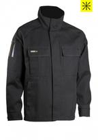 Suvirintojo švarkas 6121 stretch, juoda L, Dimex