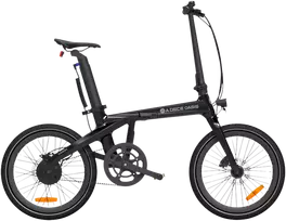 Electric bicycle ADO A20 Carbon, Juodas