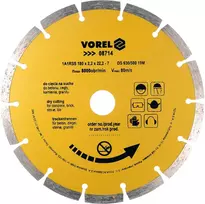 Vorel DEIMANTINIS DISKAS 180 MM SEGMENTAS