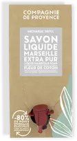 Compagnie De Provence – skysto Marselio muilo papildymo medvilnės gėlė 3 l (CDPSL03LCO)