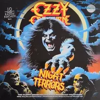 Ozzy Osbourne - Night Terrors (Mėlyna Marbled) 1LP (vinilinė plokštelė)