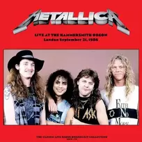 Metallica - Live At The Hammersmith Odeon (London September 21, 1986) (Raudona Marbled) (vinilinė plokštelė, LP)