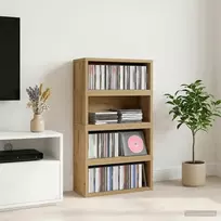 CD saugojimo stovas 4 vnt. Artisano ąžuolo 40 x 17 x 17 cm
