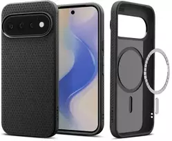 Dėklas SPIGEN LIQUID AIR MAG MAGSAFE GOOGLE PIXEL 11 PRO MATINIS Juodas