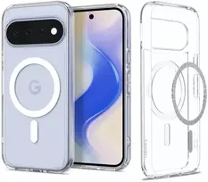 Dėklas SPIGEN ULTRA HYBRID MAG MAGSAFE GOOGLE PIXEL 11 SKAIDRUS/Baltas