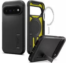 SPIGEN TOUGH ARMOR MAG MAGSAFE DĖKLAS GOOGLE PIXEL 11 PRO XL Juodas