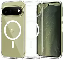TECH-PROTECT FLEXAIR HYBRID MAGSAFE DĖKLAS GOOGLE PIXEL 9 PRO XL / 10 PRO XL / 11 PRO XL SKAIDRUS