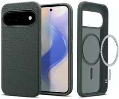 Dėklas SPIGEN LIQUID AIR MAG MAGSAFE GOOGLE PIXEL 11 ABYSS Žalias
