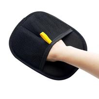 Hair removal gloves large black