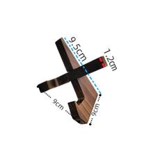 Wooden Display Stand: Restaurant Menu, Study Desk, Book, Tablet, or Record Storage black
