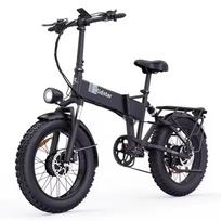 Naujas H20 Pro 2000W Sulankstomas Elektrinis Dviratis 48V23AH 20 colių Stori Padangų Dvigubas Variklis Visureigis MTB 2000W (dual motor) 48V 23AH juoda