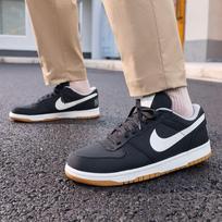 Nike Big Fabric Low top Skateboard Shoes Men's 44 gray