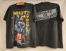 Vintažinis 1994 m. Snoop Dogg What’s My Name Rap Hip Hop 90-ųjų Grupės Dydis L PAKARTOTINĖ Unisex Marškinėliai XL gray