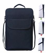 New PS5 Slim Carrying Case Portable Storage Shoulder Bag Protective Cover Backpack for Playstation 5 Slim Game Accessories Only  Bag black