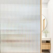 Nuimama lango privatumo plėvelė Statiniu būdu prilimpanti Matinio stiklo lipdukai Stiklo lango plėvelė Stikliniai langai 30x100 cm white