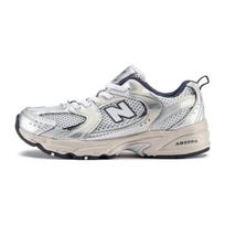 New Balance NB 530 Anti Kick žemi vaikiški laisvalaikio batai Sidabriniai Vaikams PZ530KA 33.5