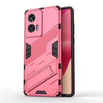 For Motorola Edge 50 Fusion Case For Motorola Edge 50 Fusion Cover 6.7 inch Punk armor Shockproof Hard Rubber Bracket Bumper For Edge 50 Fusion rožinė