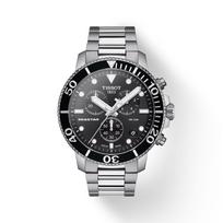 Tissot Stainless Steel black Dial Men's Fashion Watch T120.417.11.051.00 juoda