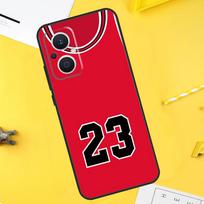 Basketball Number 23 For OPPO Reno 13 14 12 11 10 Pro 14F 13F 12F 11F 7 8 Lite 8T OPPO Find X5 X6 X8 X9 Pro Case OPPO Reno11 F black