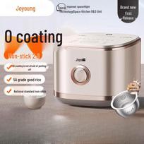 Joyoung 4L IH Rice Cooker - 0-Coating 304 Stainless Steel Pot CN plug (adapter included) gray