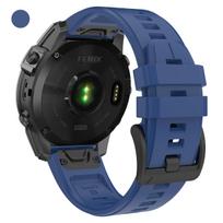for Garmin fenix 8 Pro Silicone Watch Band for fenix E 7X 7 6X Enduro 3 2 Tactix 8 Instinct 3 Mk3 EPIX Quickfit 22mm 26mm Strap 1pecs QuickFit 22mm black