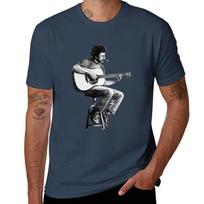Classic Popart Jim Croce 70s Rock TShirt Summer Print Short Sleeve Tee S