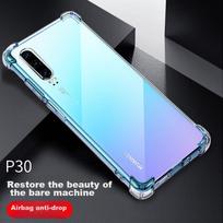 Kelleia Huawei P30 Phone Case, Huawei P30 Protective Cover, Full Protection Shockproof TPU Airbag Soft Case/Protective Case, Transparent, 6.1 Inches